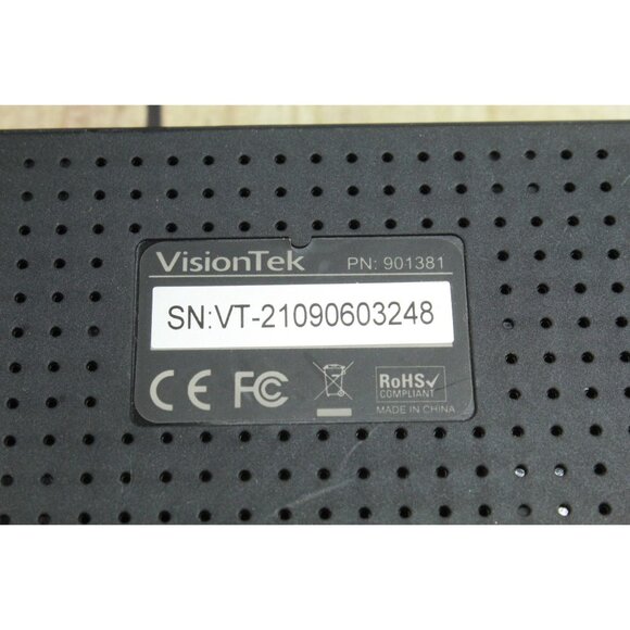 VisionTek VT2500 Triple Display USB-C Docking Station Windows Mac laptop Systems - Picture 4 of 5